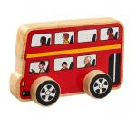 Fair Trade Wooden Double Decker Bus